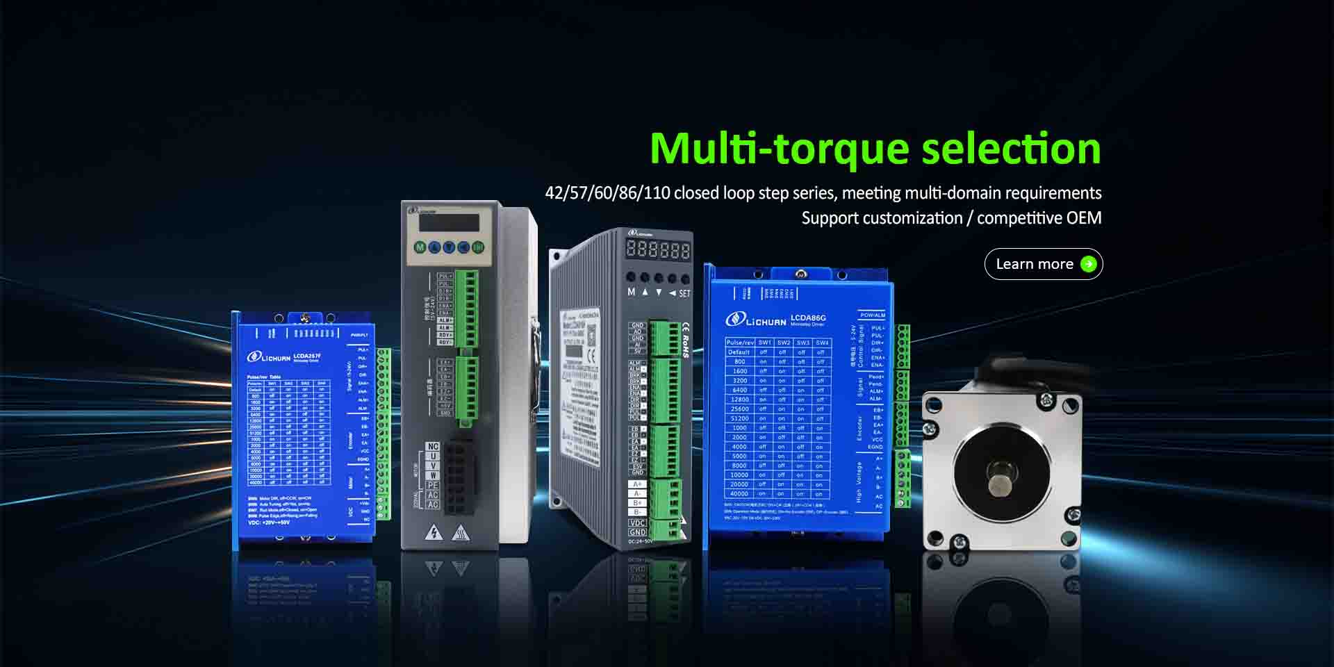 China Closed Loop Opened Loop Stepper Driver Factory